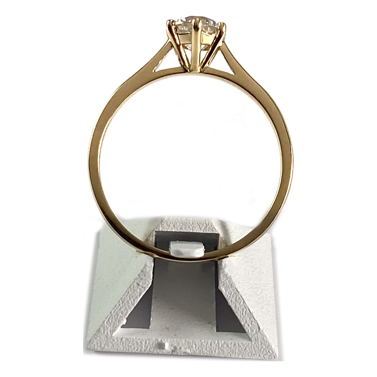 Solitaire d'occasion or 750 jaune