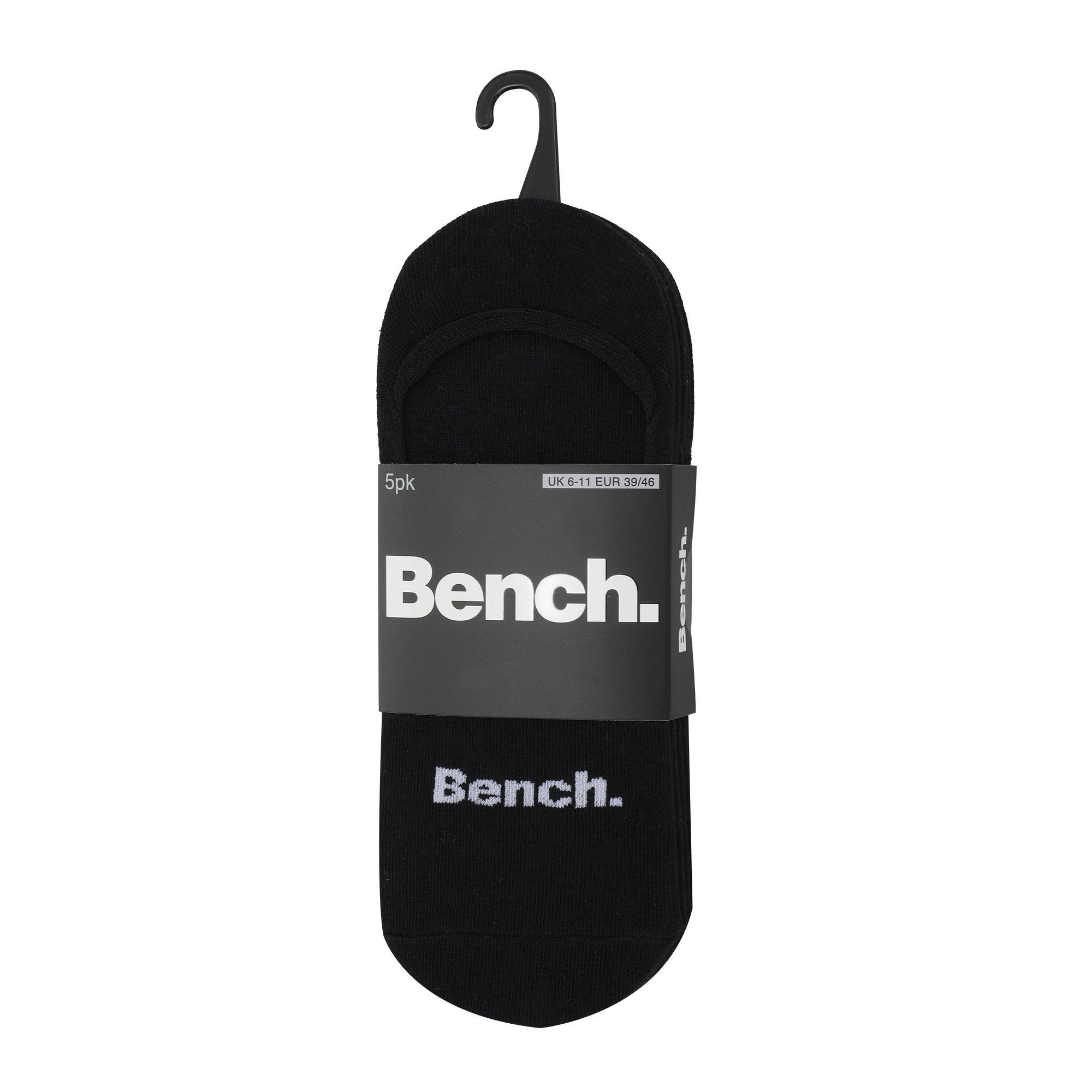Bench Mens 5pk invisible socks Newman Invs Sn34