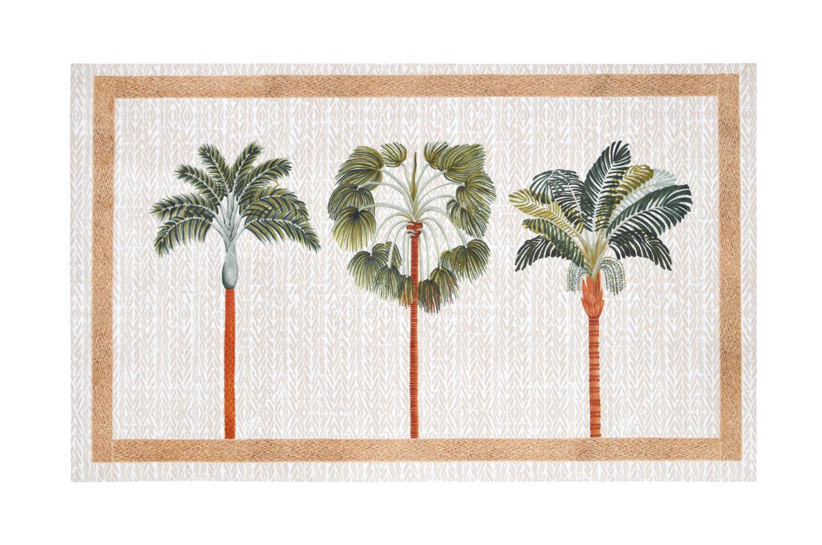 CASABLANCA TAPIS RUBBER 45X75CM NATUREL