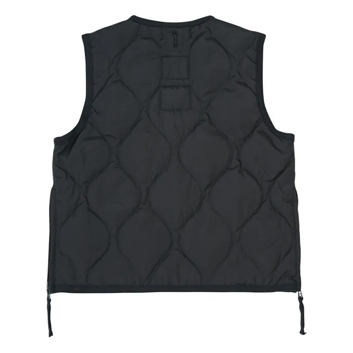Taion Veste Sans Manches Matelassée Military | Noir