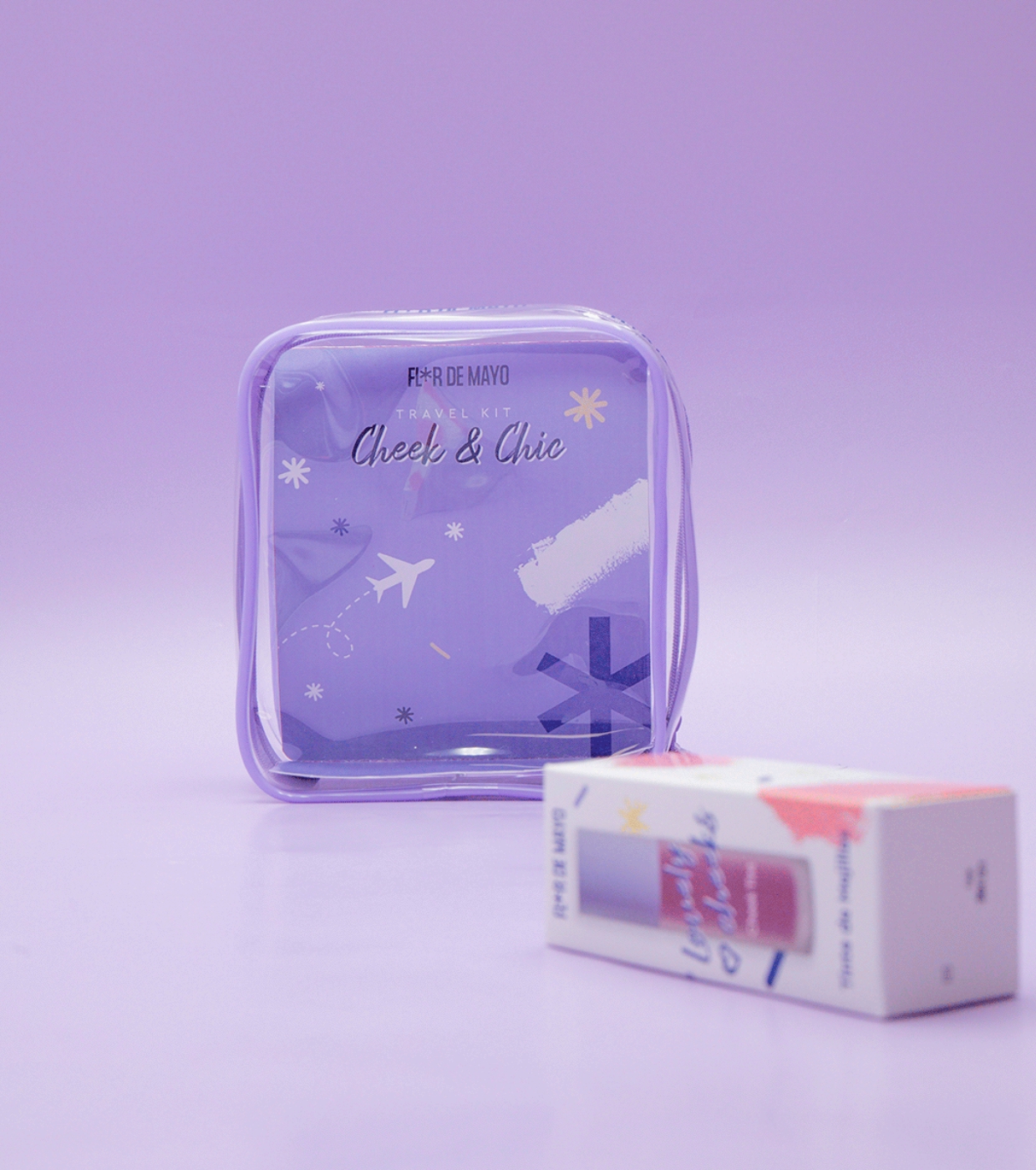 Flor de Mayo - Conjunto de rosto radiante Cheek & Chic
