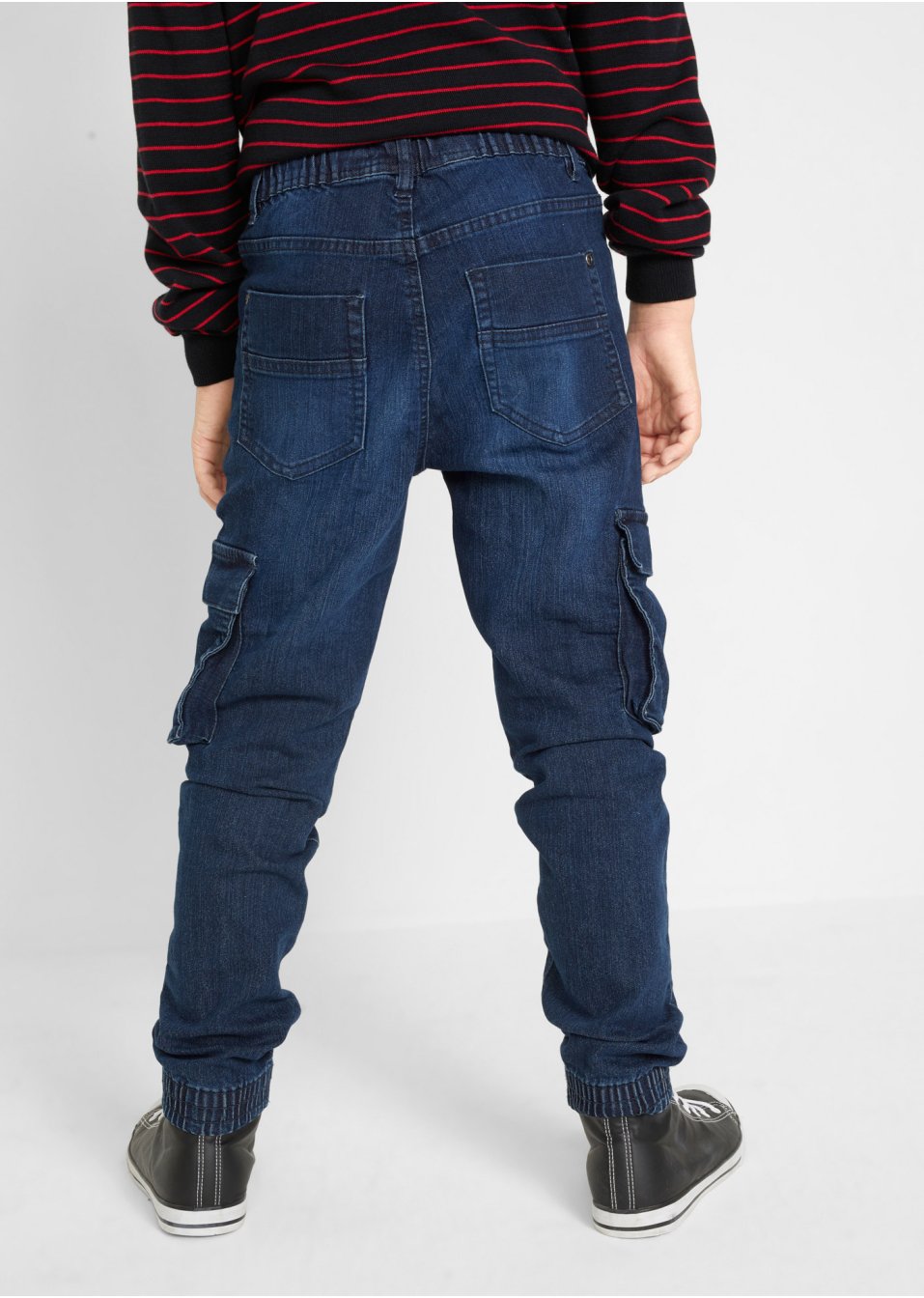 Jean taille extensible garçon, Slim Fit