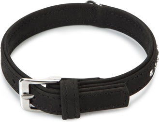 Beeztees hondenhalsband Buffalo zwart 35 x 1,7 cm