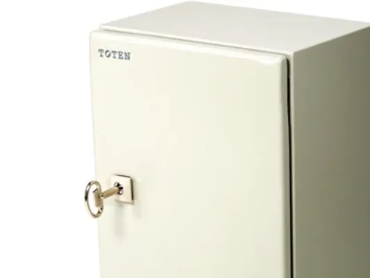 TOTEN CB.1034.900 - Rack - vægmonterbar - grå, RAL 7035, RAL 2000