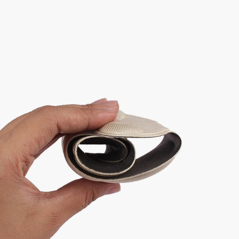 (1 Paar) 7mm Ultraweiche Schaumstoff Pads Schuhsohlen Einlage Anti-Rutsch / Massage Einlagen - Schwarz