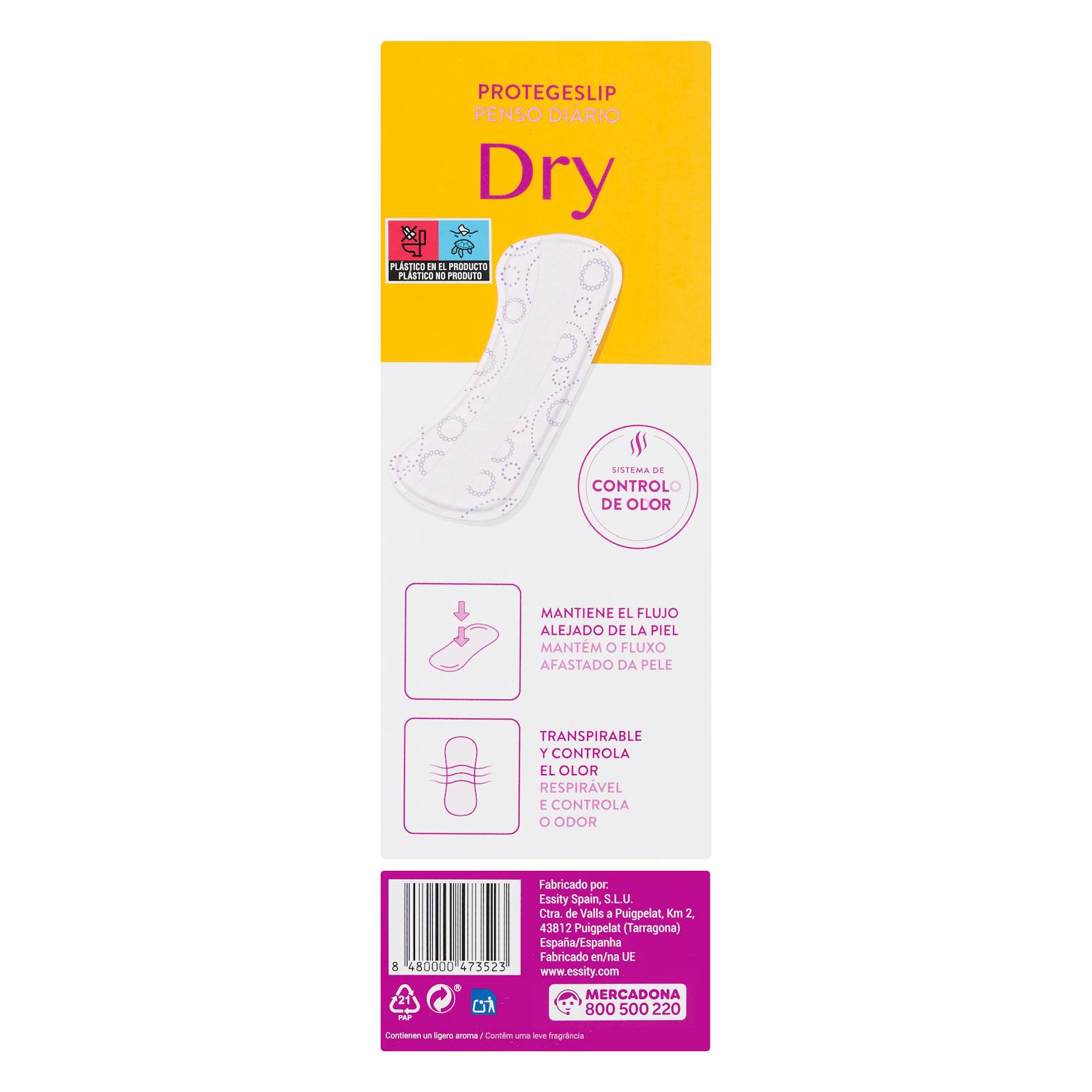 Protège-slip maxi Deliplus Dry