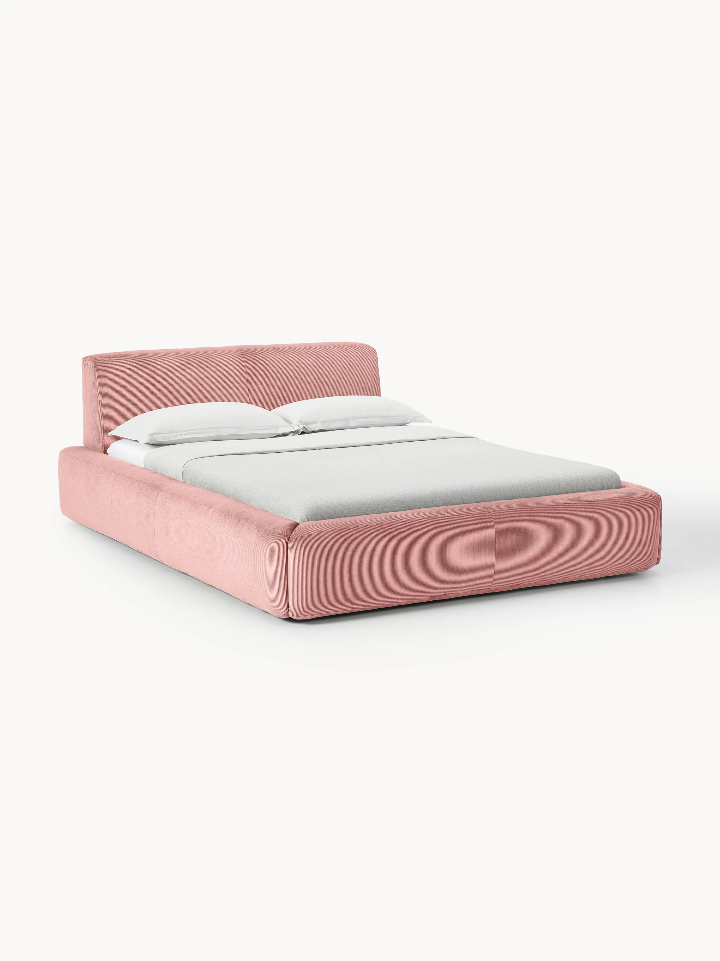 Gestoffeerd bed Melva met opbergruimte