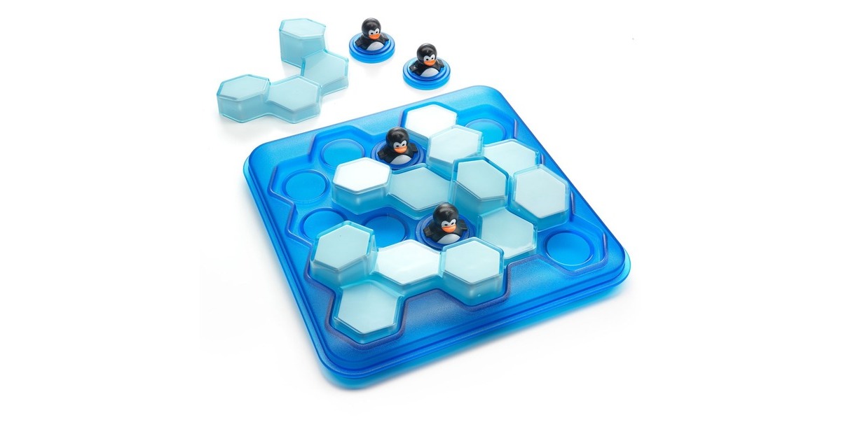 SmartGamesPenguins Pool Party Denkspel  (Nederlands, 1 speler, Vanaf 6 jaar, 60 opdrachten)