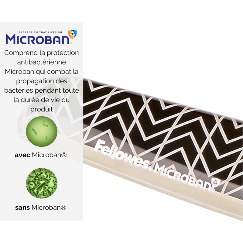 Repose-poignets clavier Fellowes Gel Chevron