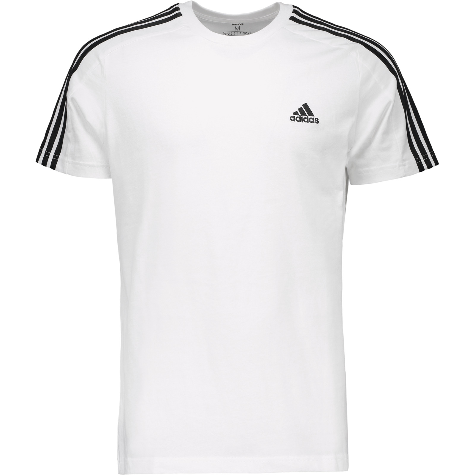 Adidas Herren-T-Shirt 3S SJ M, weiss