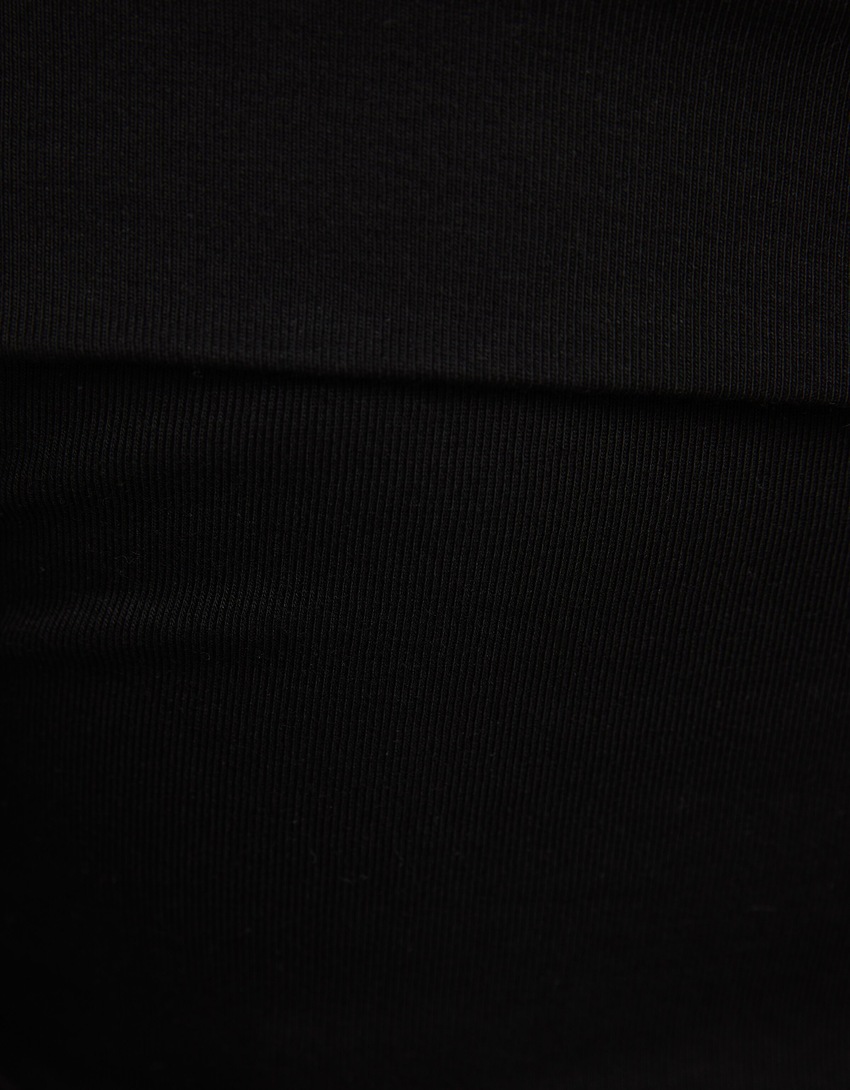 Camiseta Bardot de manga comprida