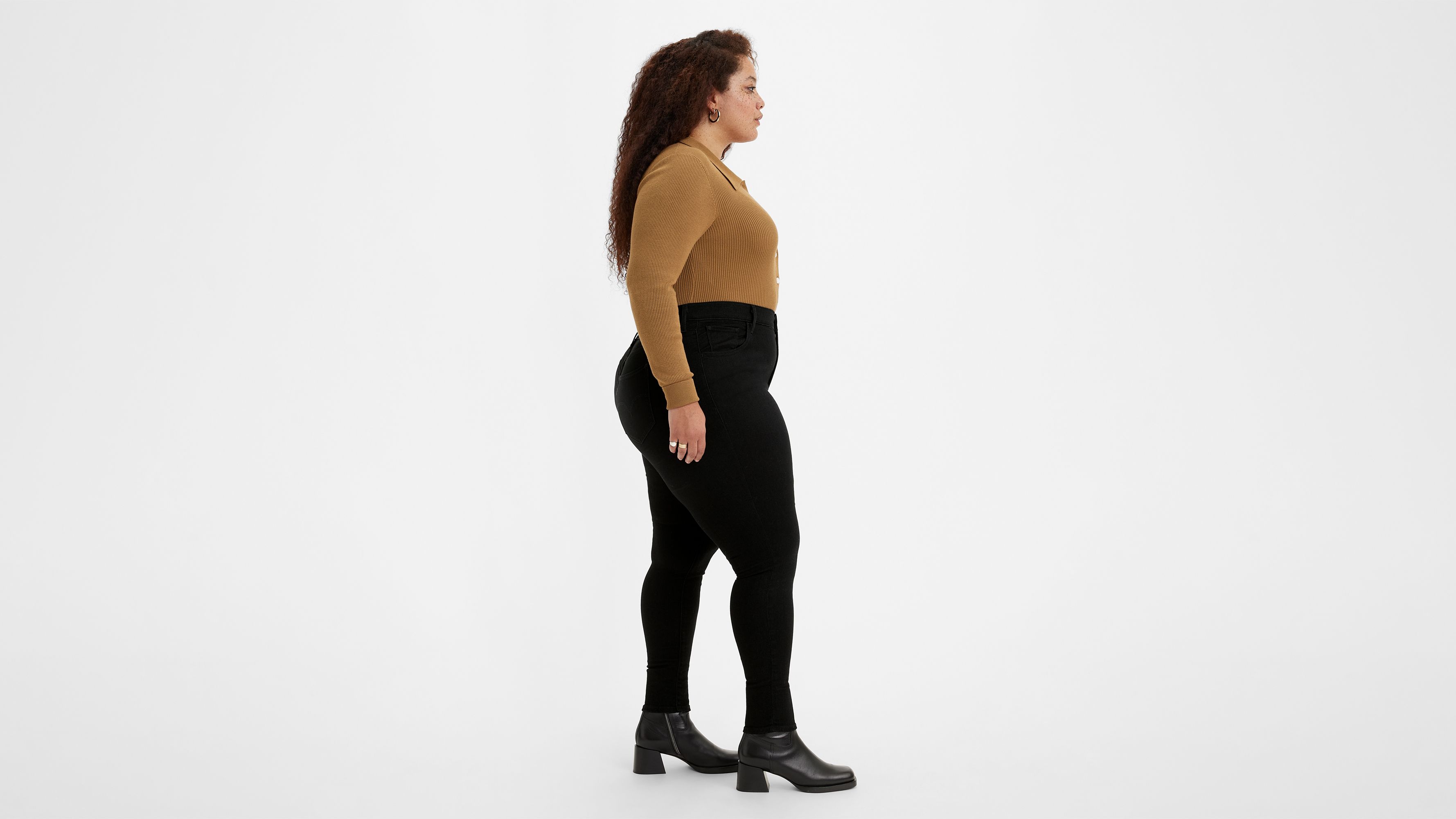 Jean Super Skinny taille haute 720™ (Plus) - Black Celestial - Noir