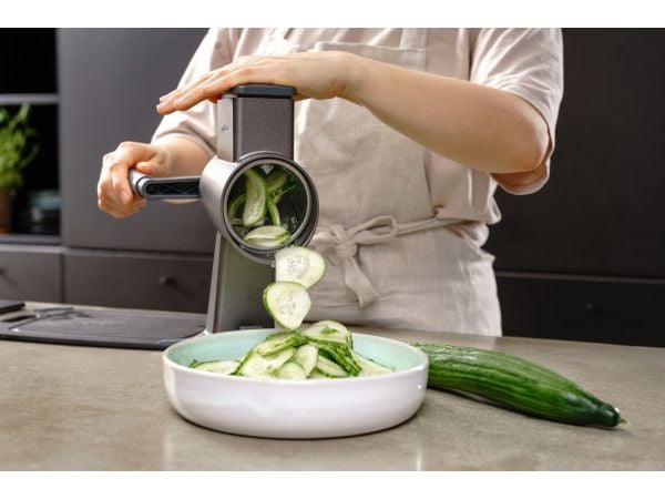 Zyliss Trommelreibe Gourmet Grau/Silber Küchenreibe