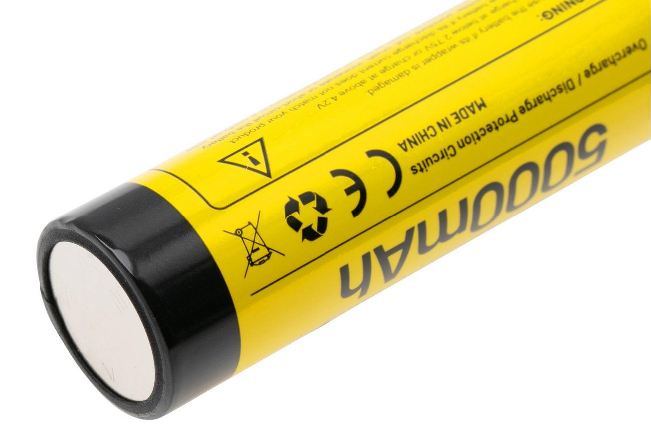 Nitecore NL2150RX 21700 Li-ion accu met usb-c poort, 5000 mAh