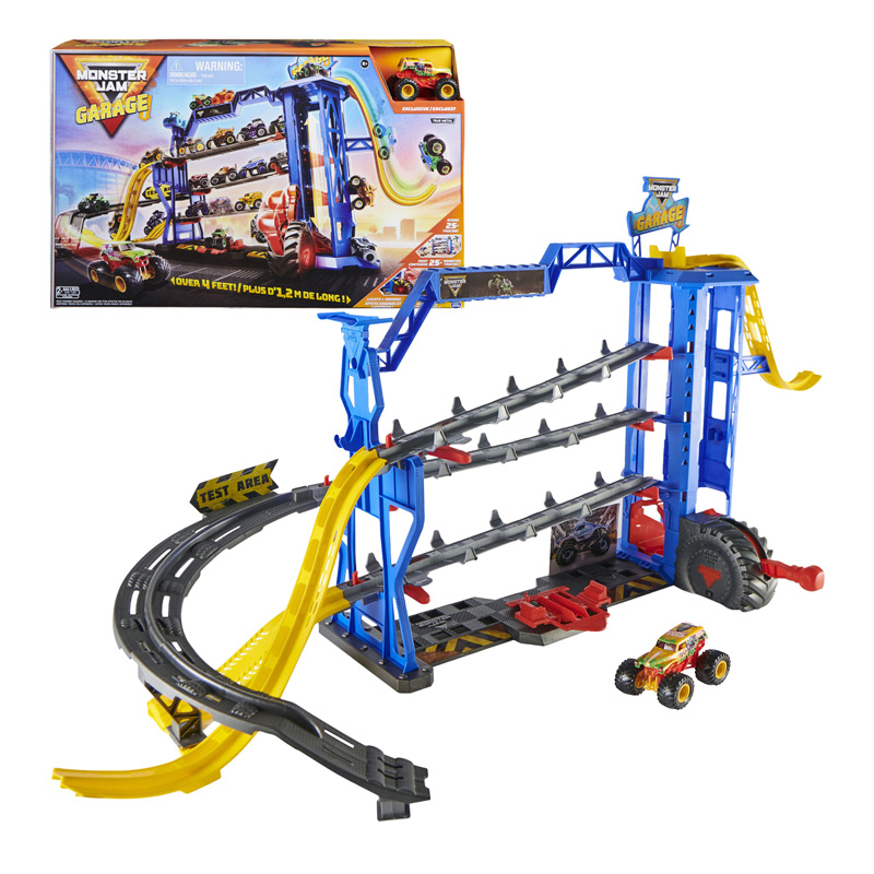 Monster Jam 1:64 Monster Garage Speelset