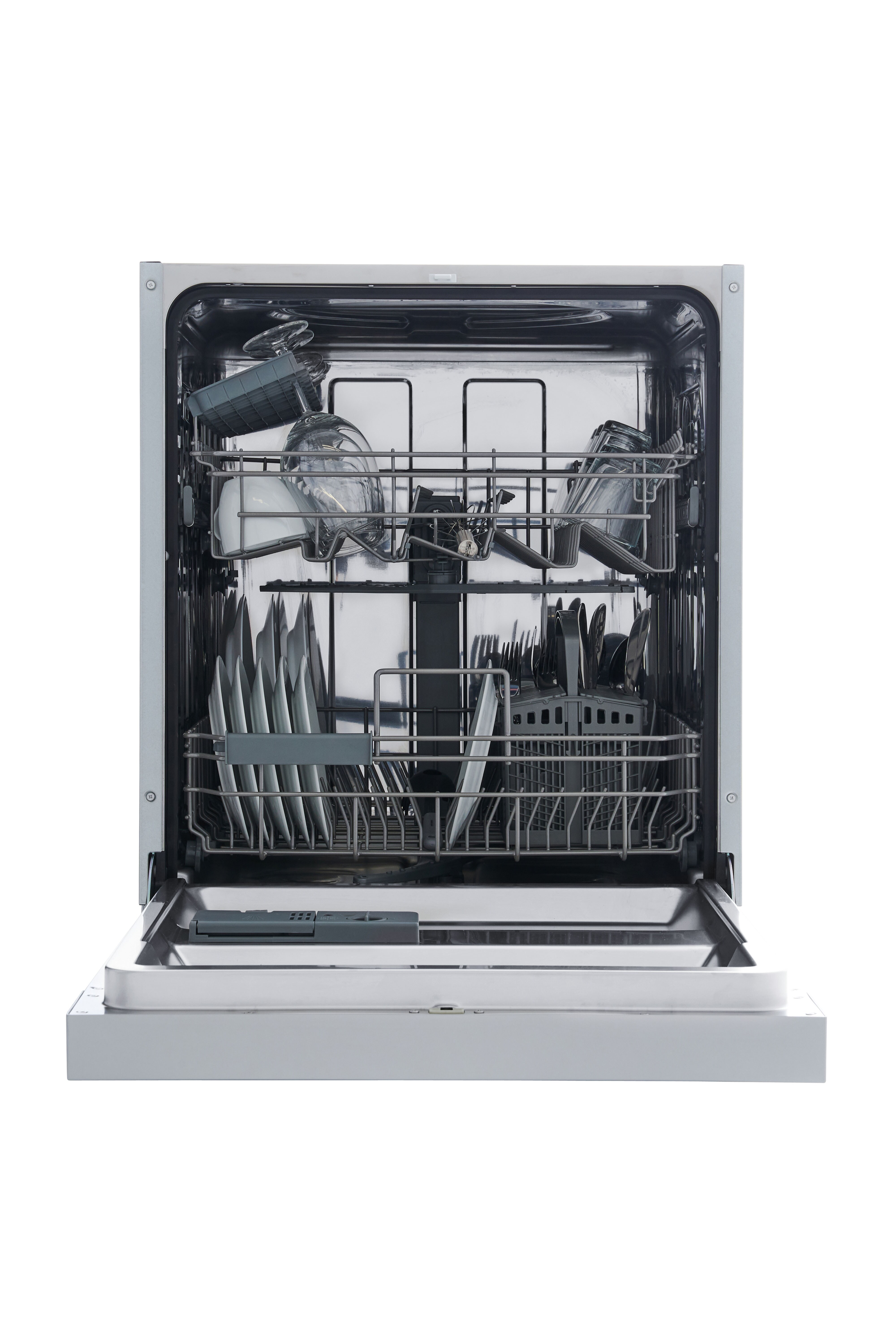 Respekta Winkelküche KBL310WGCG 310cmWeiß - Weiß