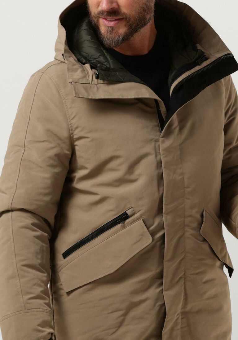 BUTCHER OF BLUE beige butcher of blue  galena 3-in1 jacket