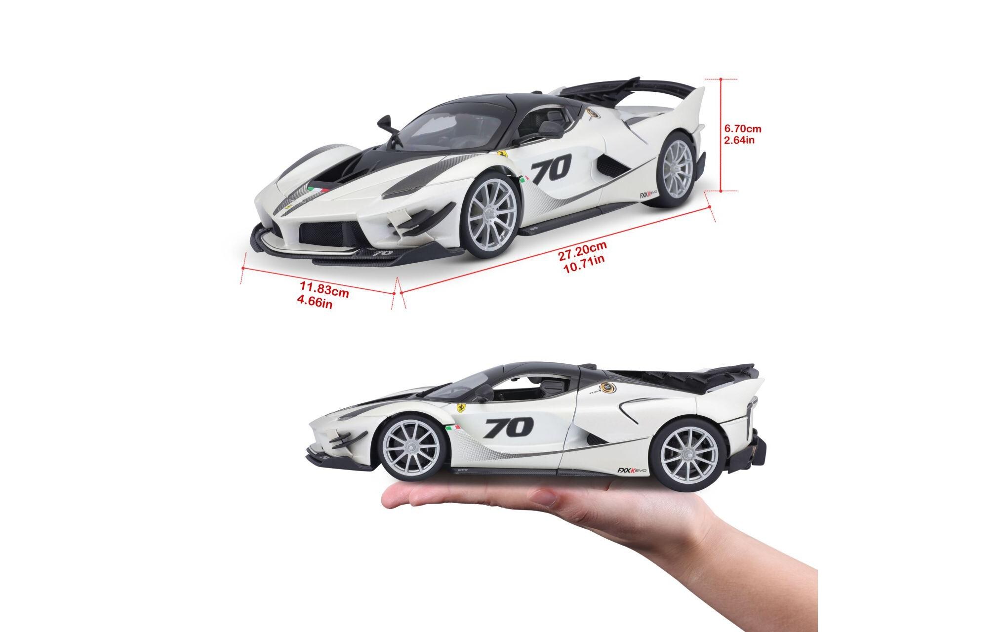 Ferrari R&P FXX-K EVO Weiss 1:18Sammlermodell im Massstab 1:18