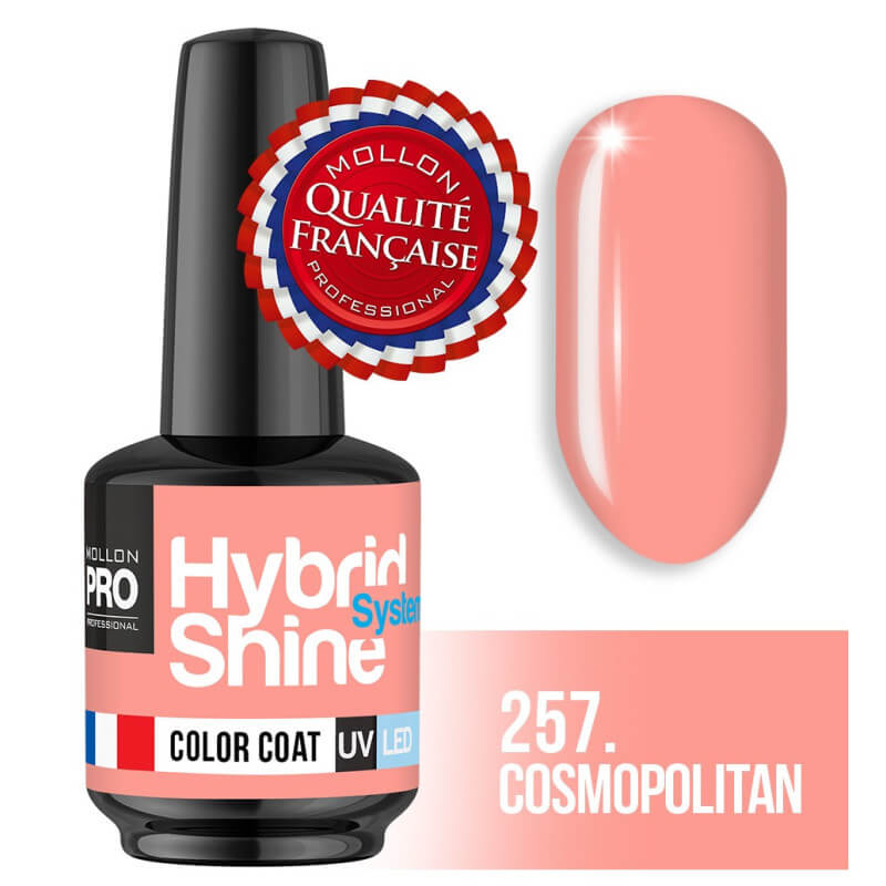 Mini Vernis Semi-Permanent Hybrid Shine Mollon Pro 8ml