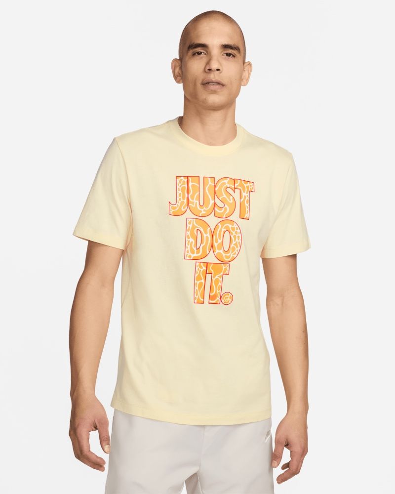 T-shirt Nike Sportswear Jaune & Orange pour homme