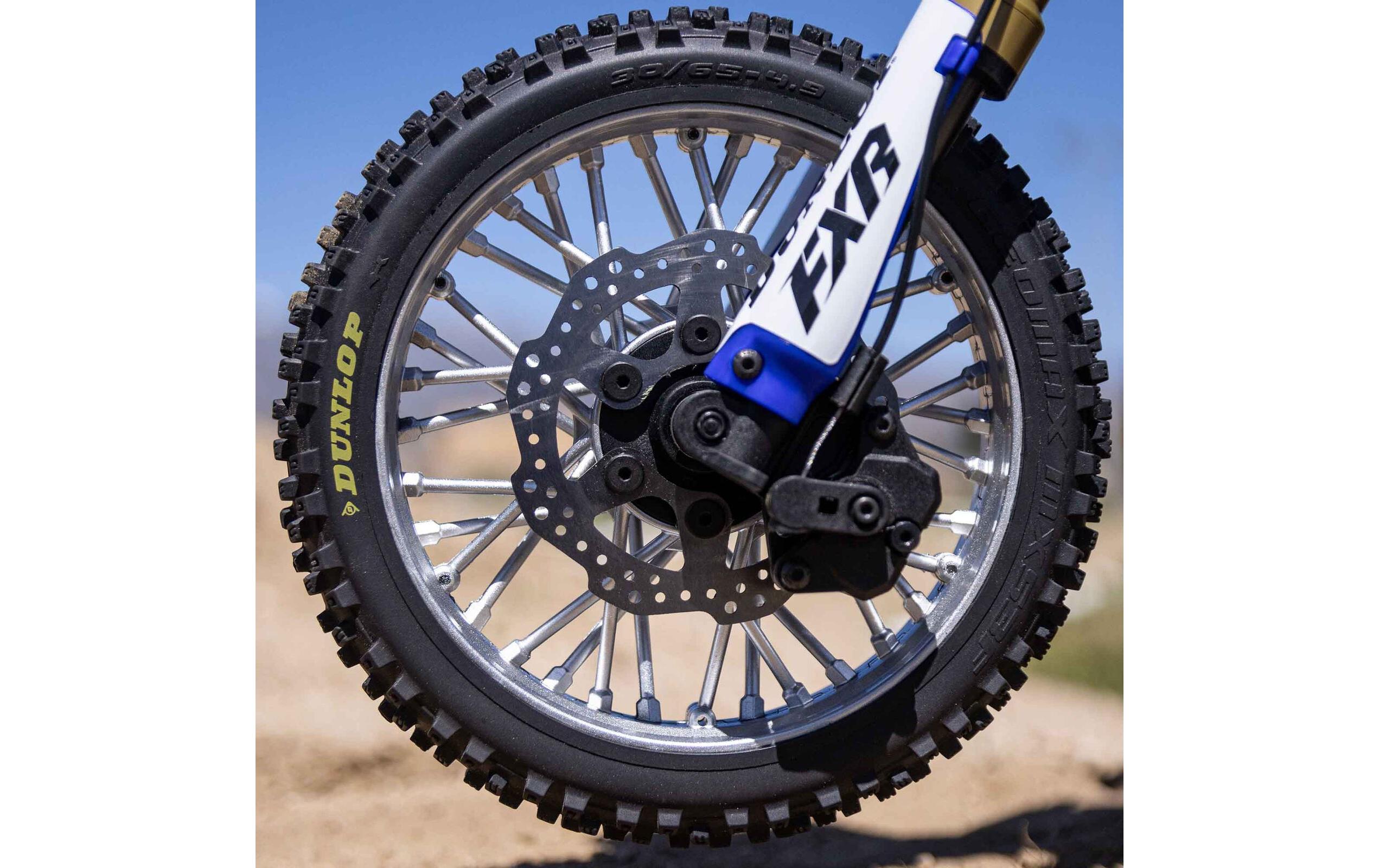 Motorrad Promoto MX Blau, ARTR, 1:4<br>Leistungsstarkes RC Motocross Bike