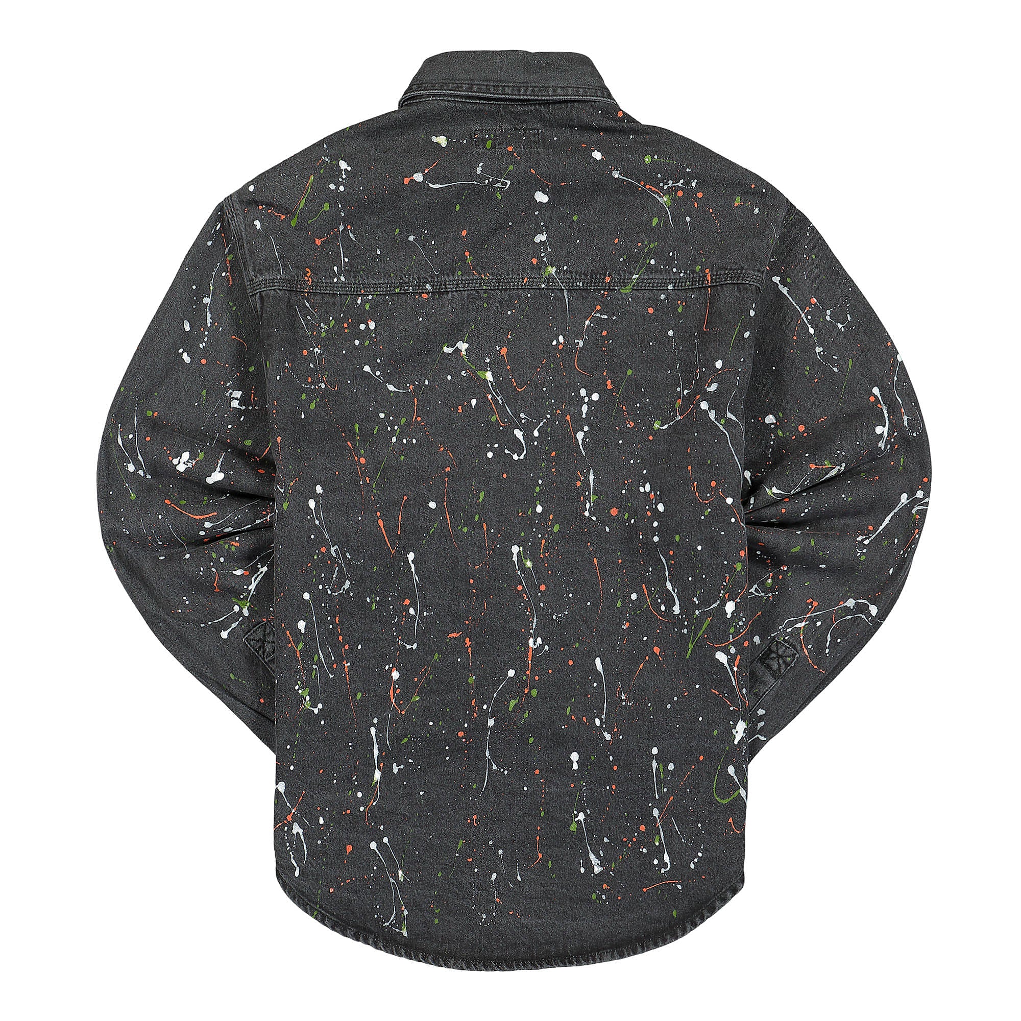 thisisneverthat<br>Paint Splatter Denim Shirt