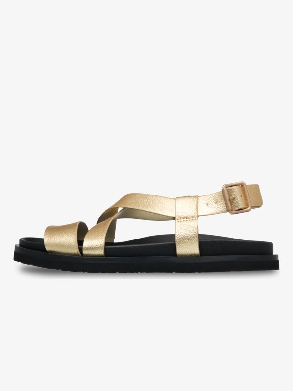 Zaho Crossed Sandales Beige Femme