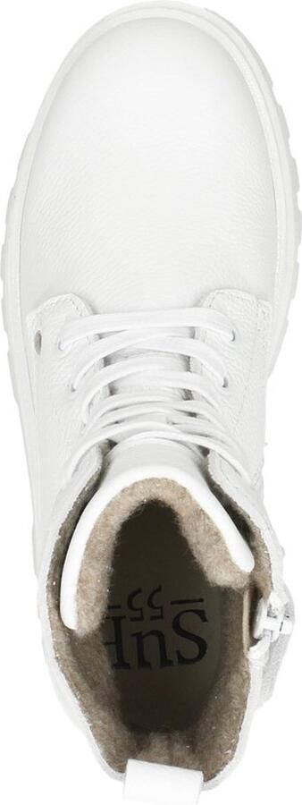 Sub55 Veterschoen hoog Veterschoen hoog Wit