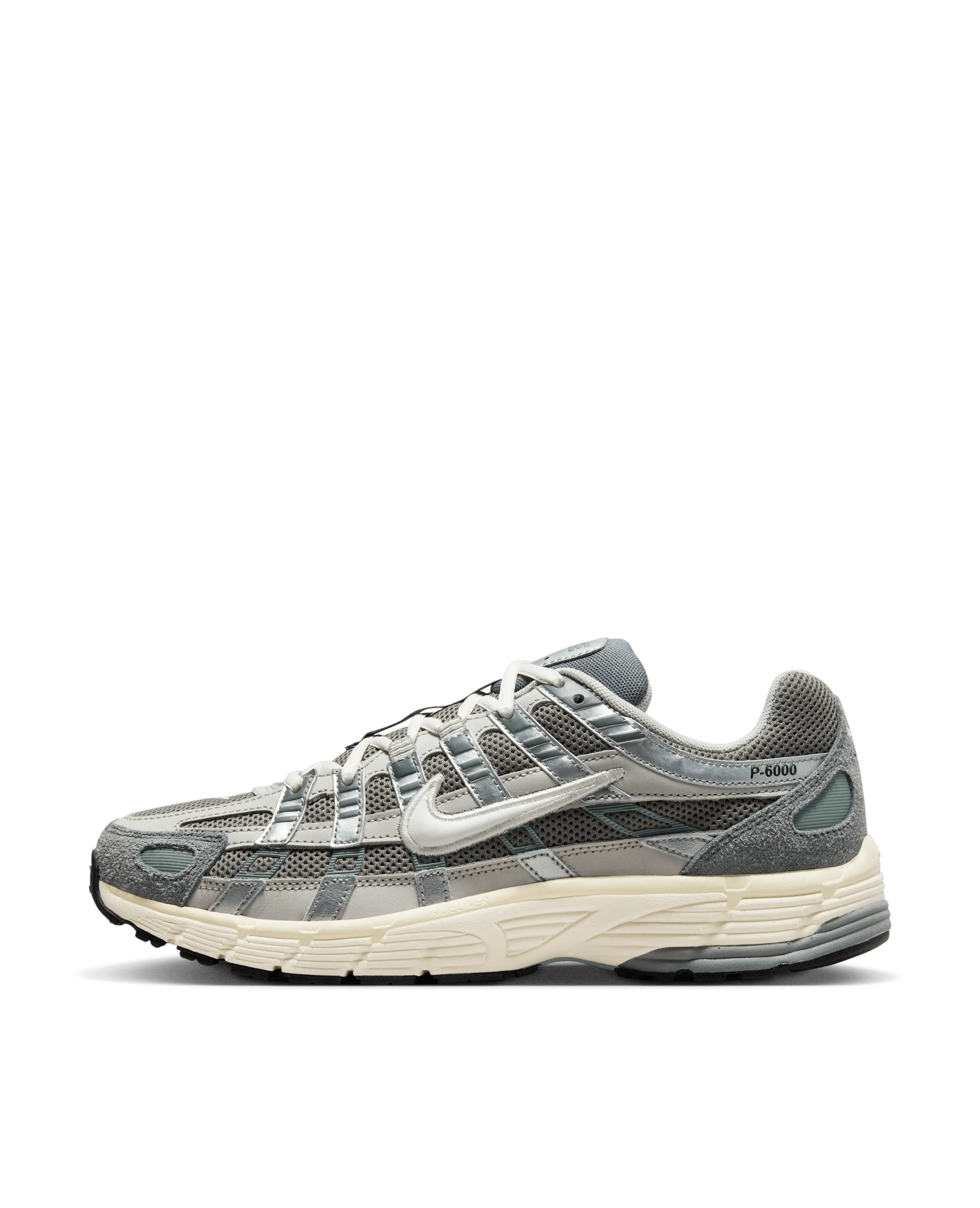 Nike Nike P-6000 (Flat Pewter/White-Lt Iron Ore)