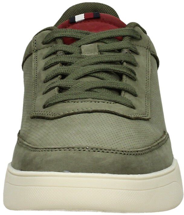 Tommy Hilfiger Elevated Cupsole Nubuck groen