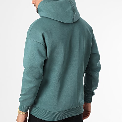 Sweat Capuche LL694 Bleu Pétrole