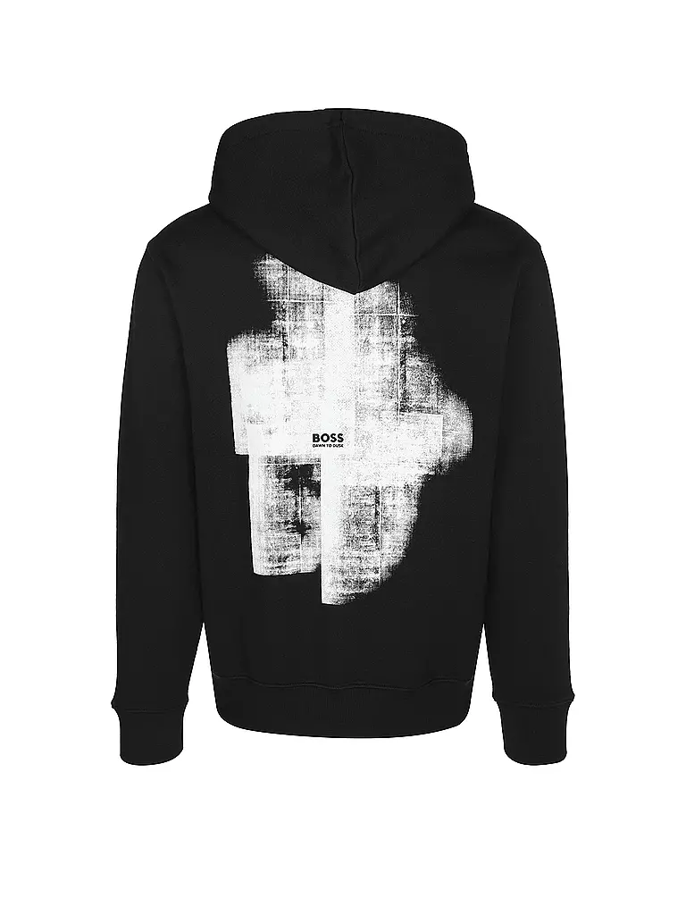 BOSS Kapuzensweater - Hoodie WE_CALCEHOOD schwarz