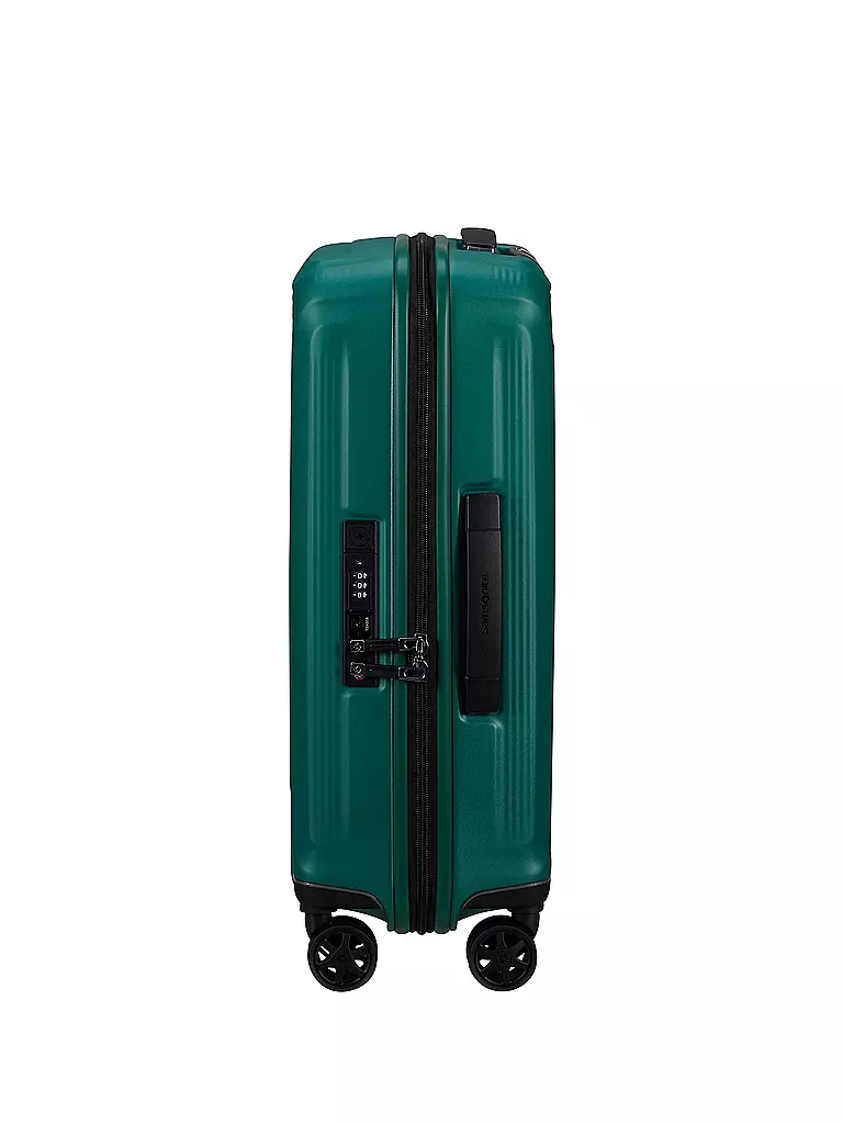 SAMSONITE Trolley  NUON SPINNER 55cm erweiterbar pine green petrol