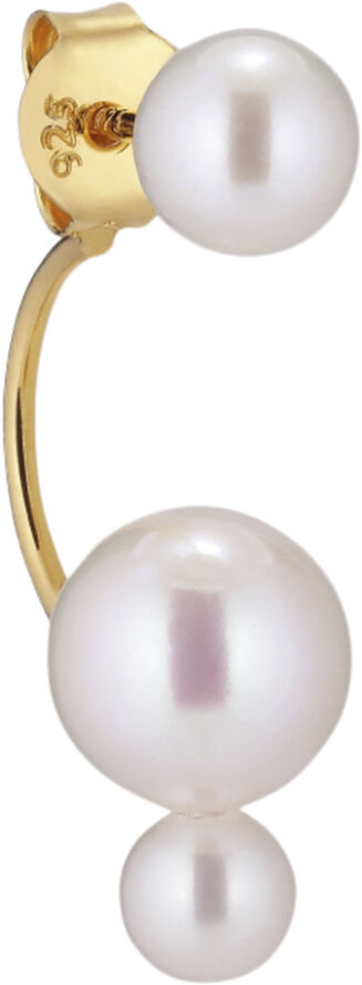 The Earring Shop Sway Stud Guld