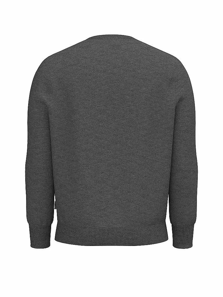 FYNCH HATTON Kaschmirpullover grau