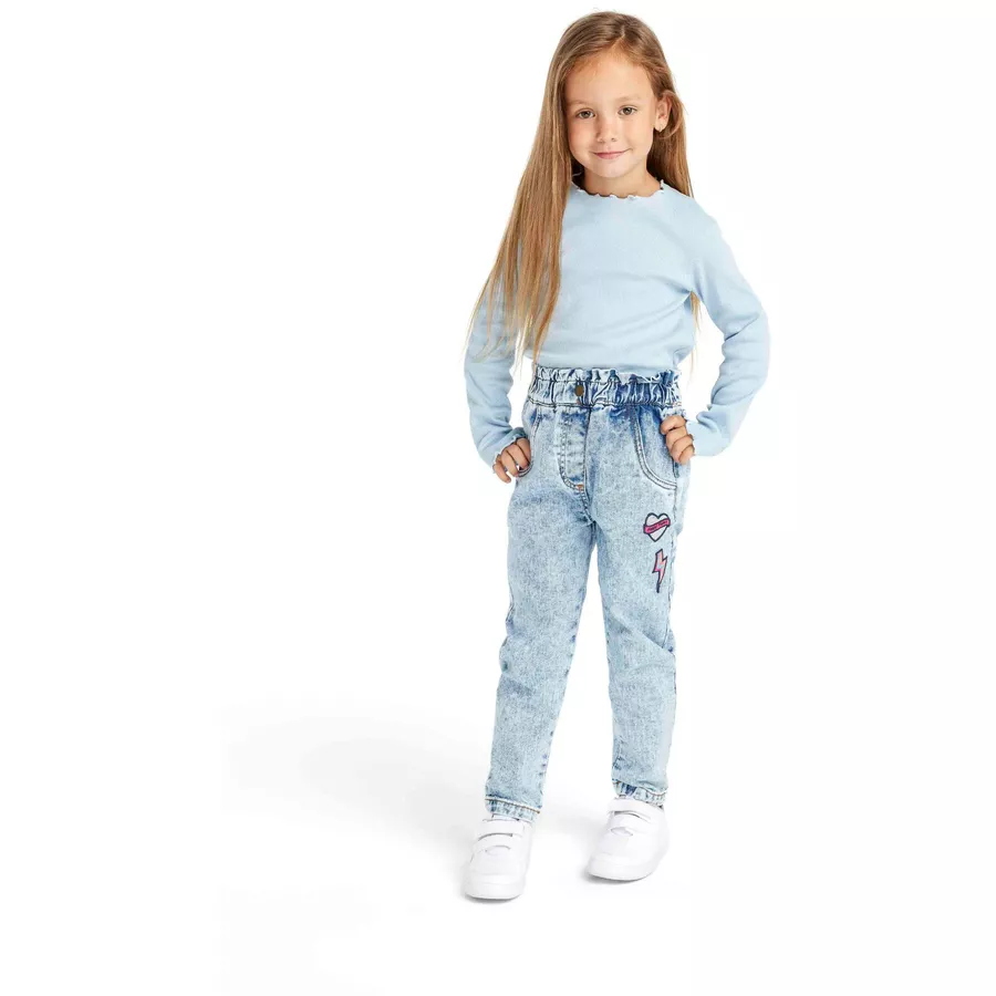 MINOTI Relax-fit-Jeans Denim-Blau