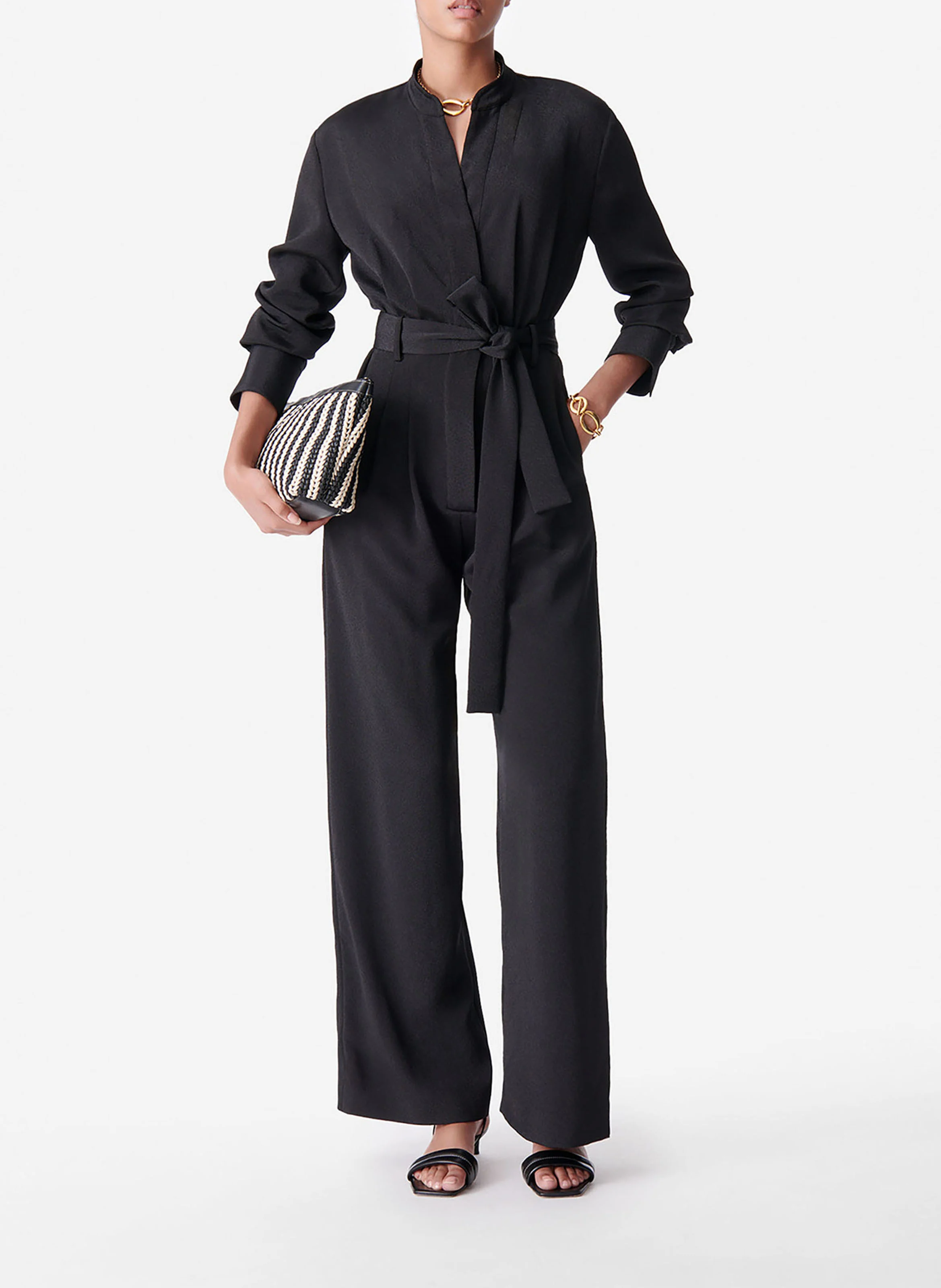 DAYON - Combinaison-pantalon cintrée | Noir