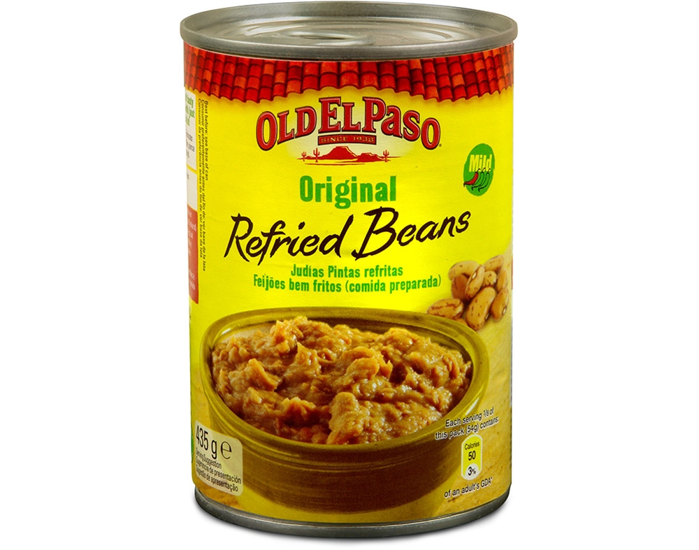 REFRIED BEANS OLD EL PASO 435G