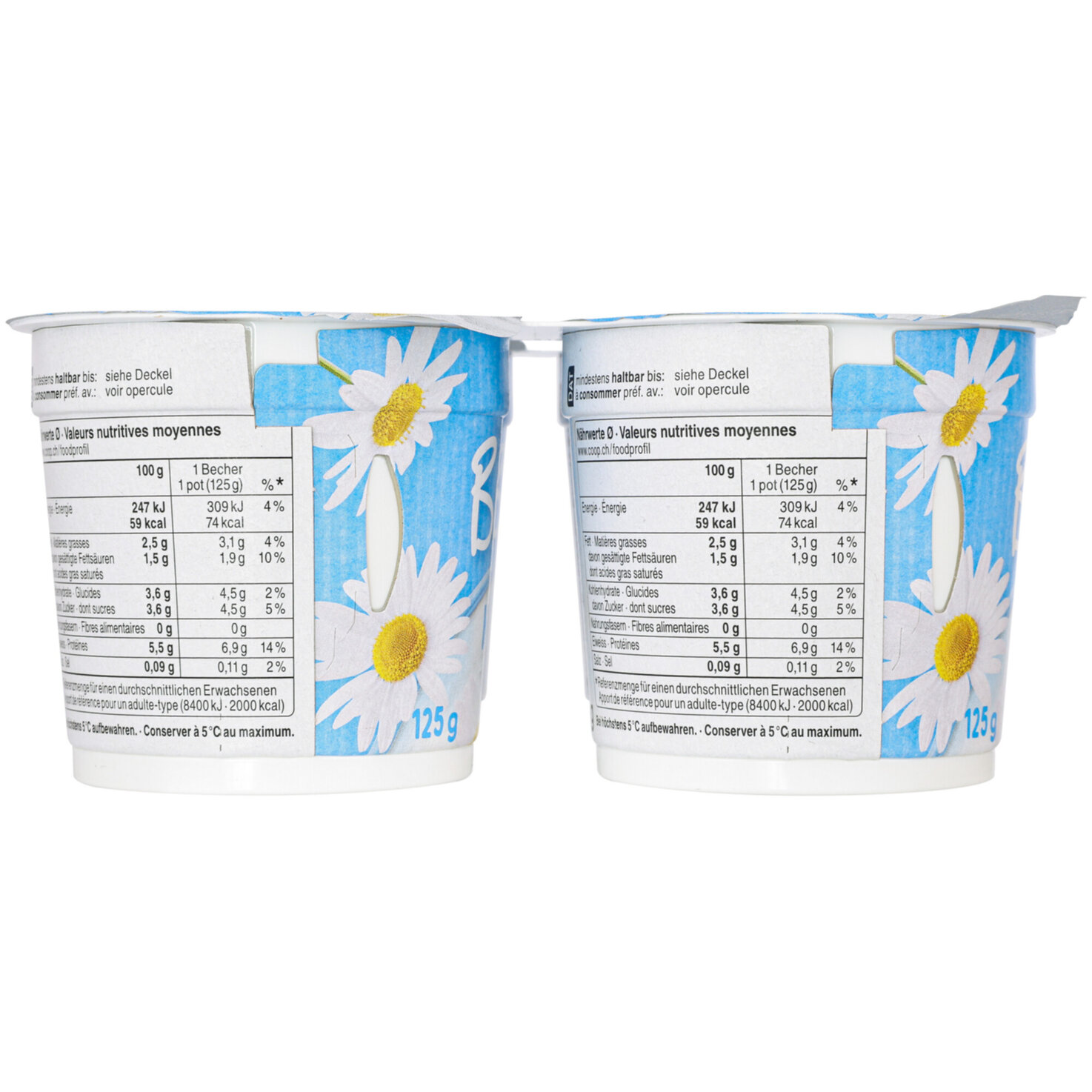 Bifidus Joghurt Nature 4x125g