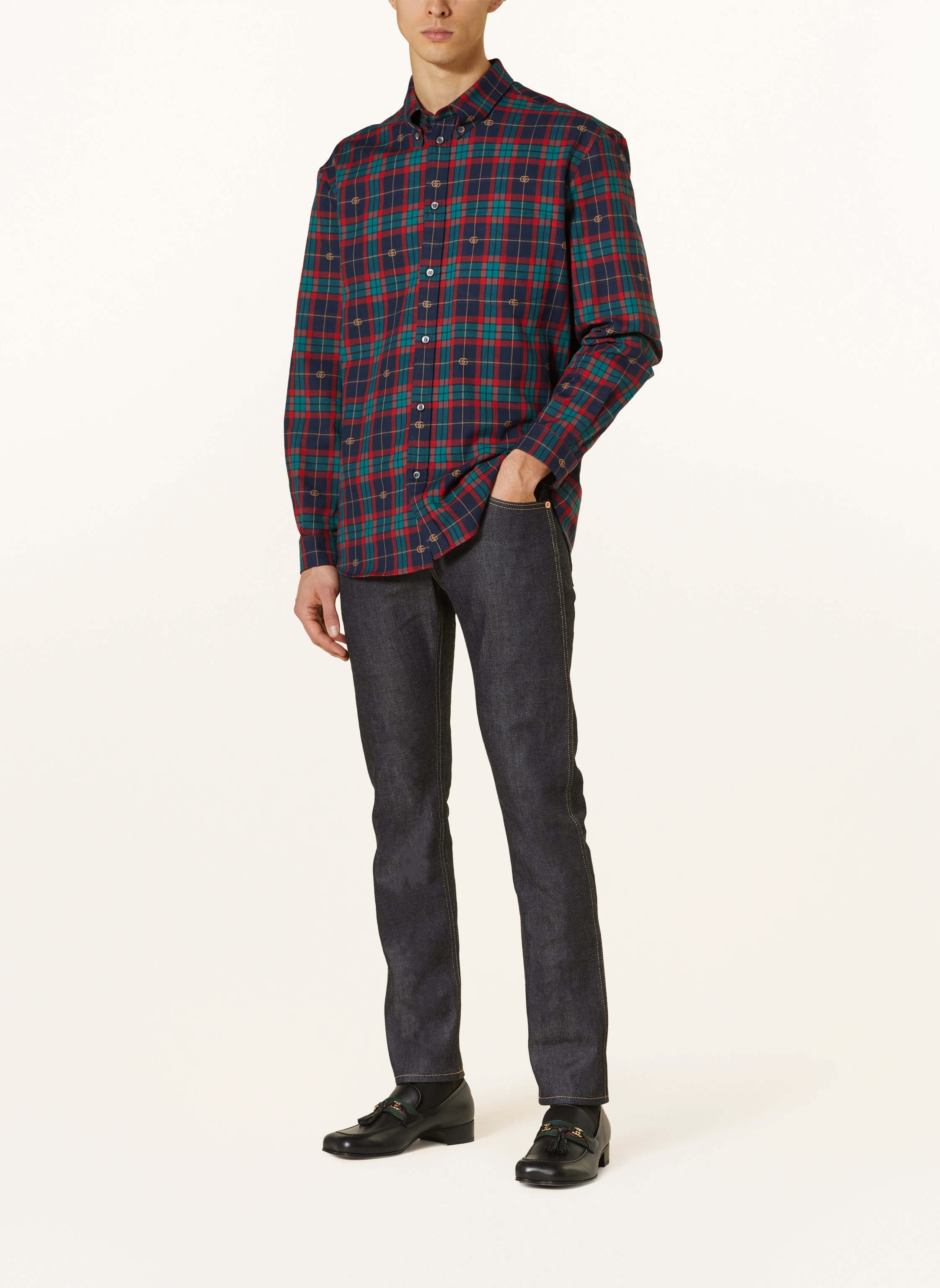 GUCCI Flanellhemd Comfort Fit