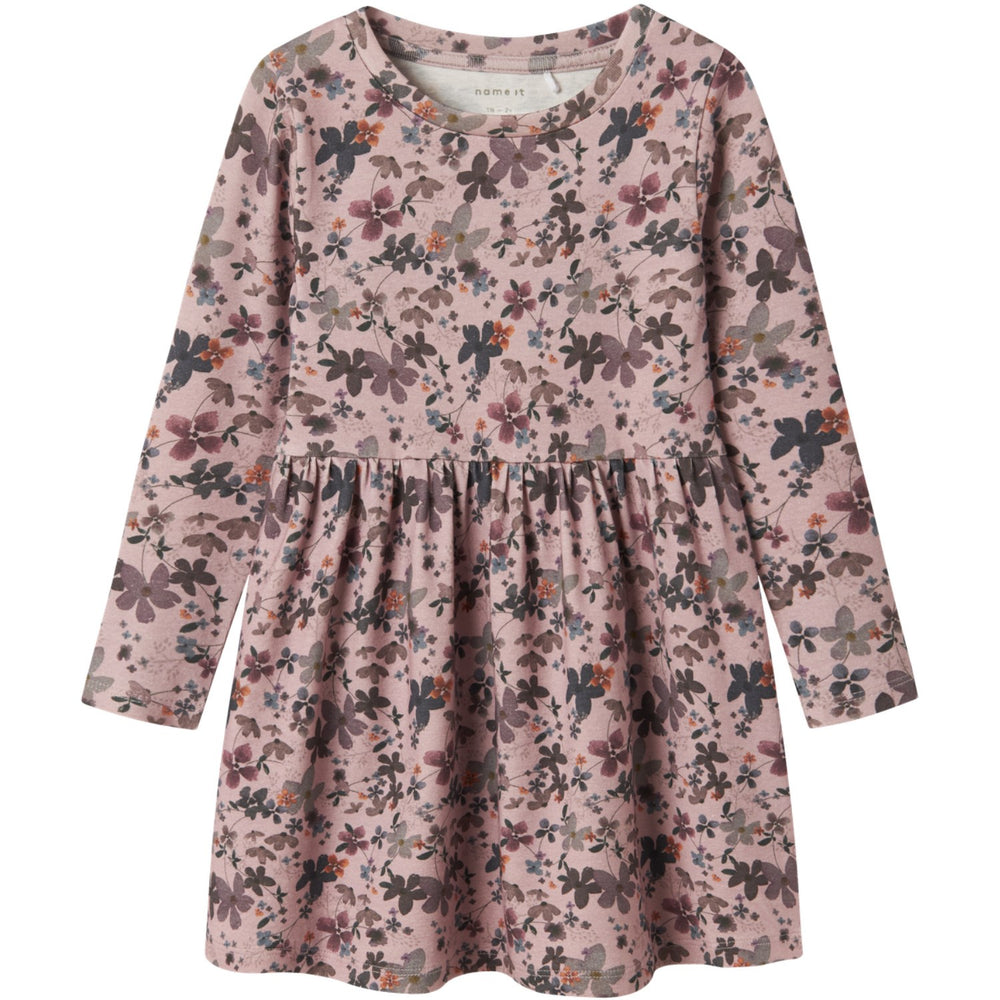 Køb Name It Burnished Lilac Nmfnaline Ls Kjole