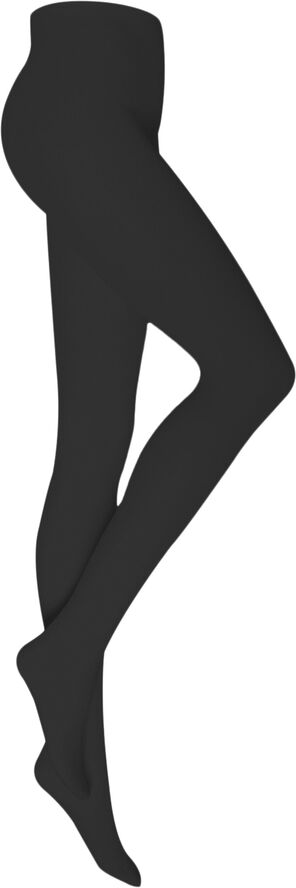 Wolford Mary Cotton Rib Tights Sort