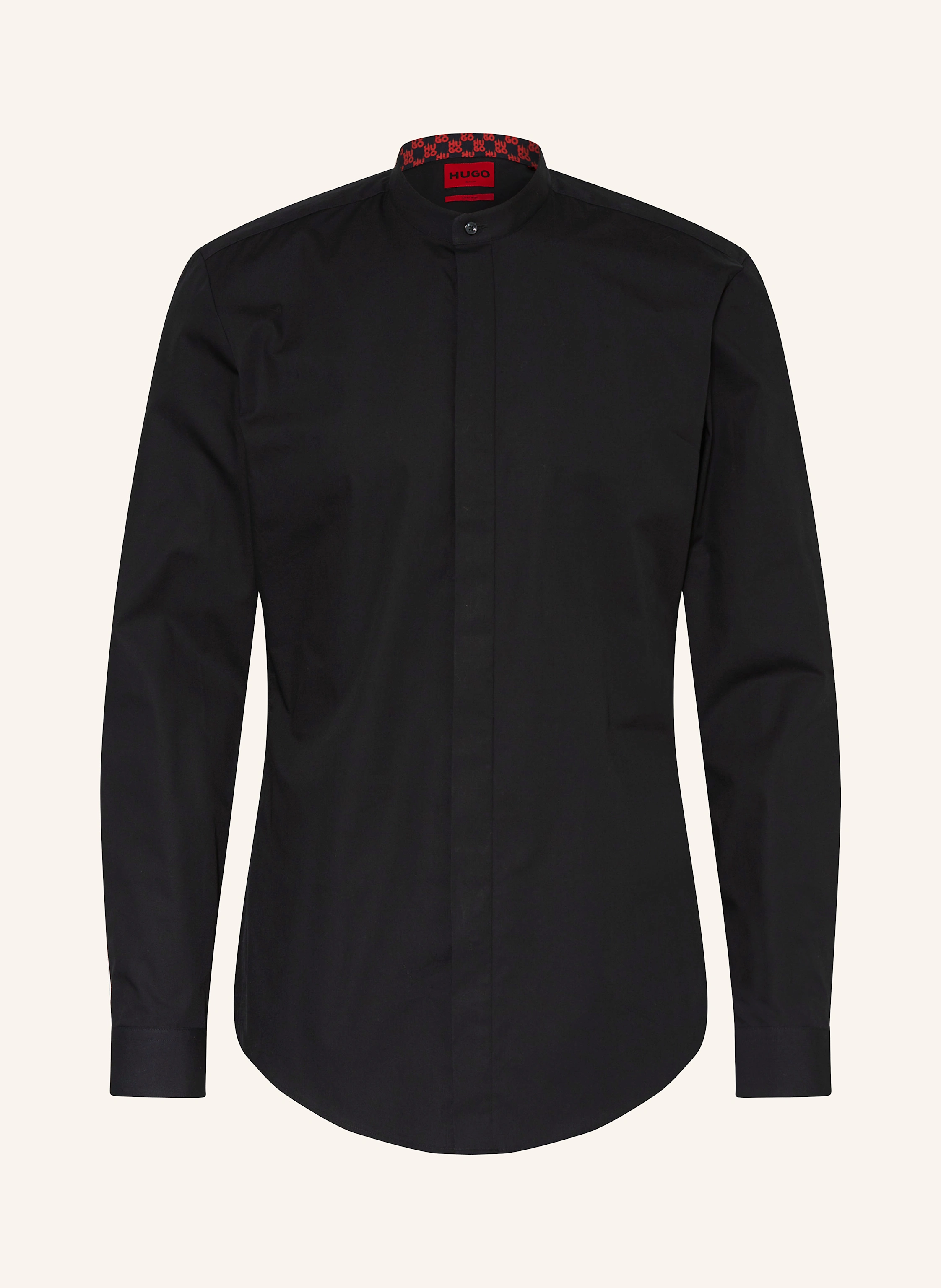 HUGO Hemd KALEB Slim Fit mit Stehkragen