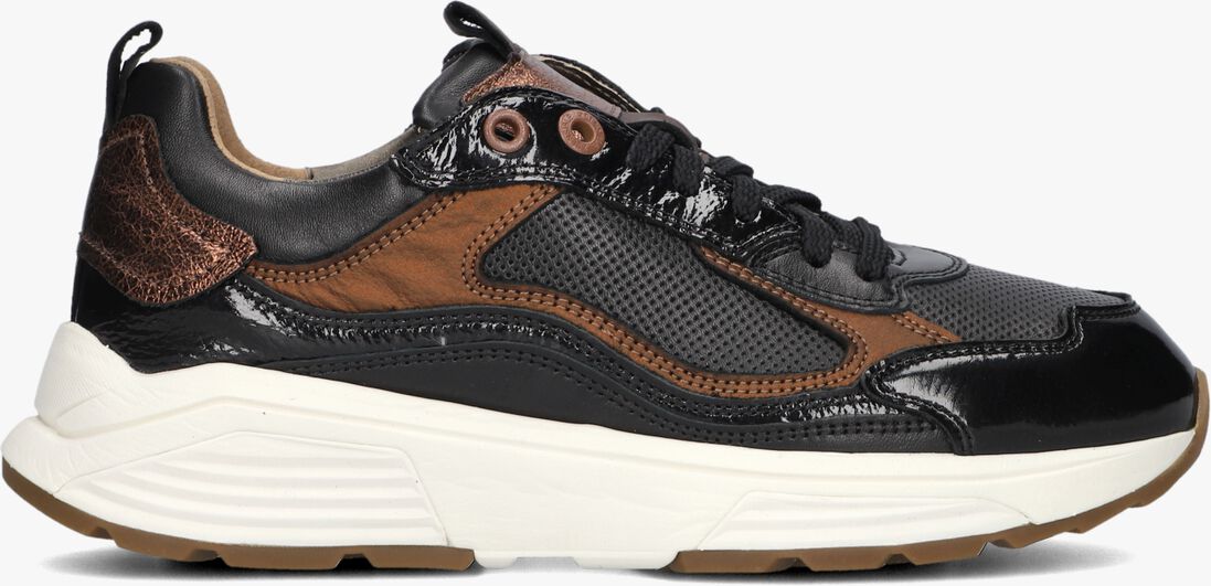 zwarte xsensible lage sneakers milau