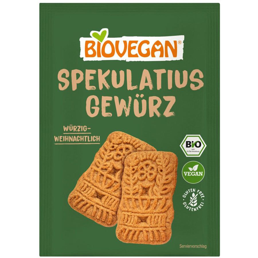 Biovegan Spekulatiusgewürz mit Vanille glutenfrei