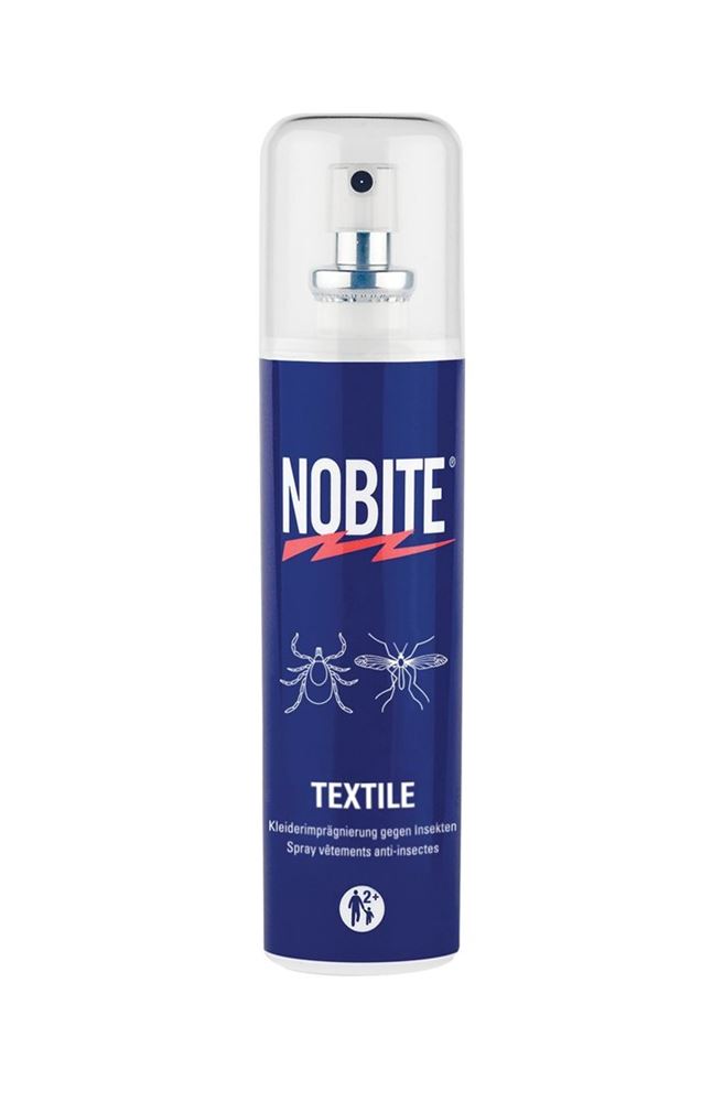 NOBITE TEXTILE - Kleidung-Imprägnierung Spray gegen Insekten und Zecken 100 ml