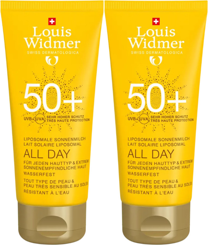 Louis Widmer All Day 50+ Duo Ongeparfumeerd 2 x 100ml
