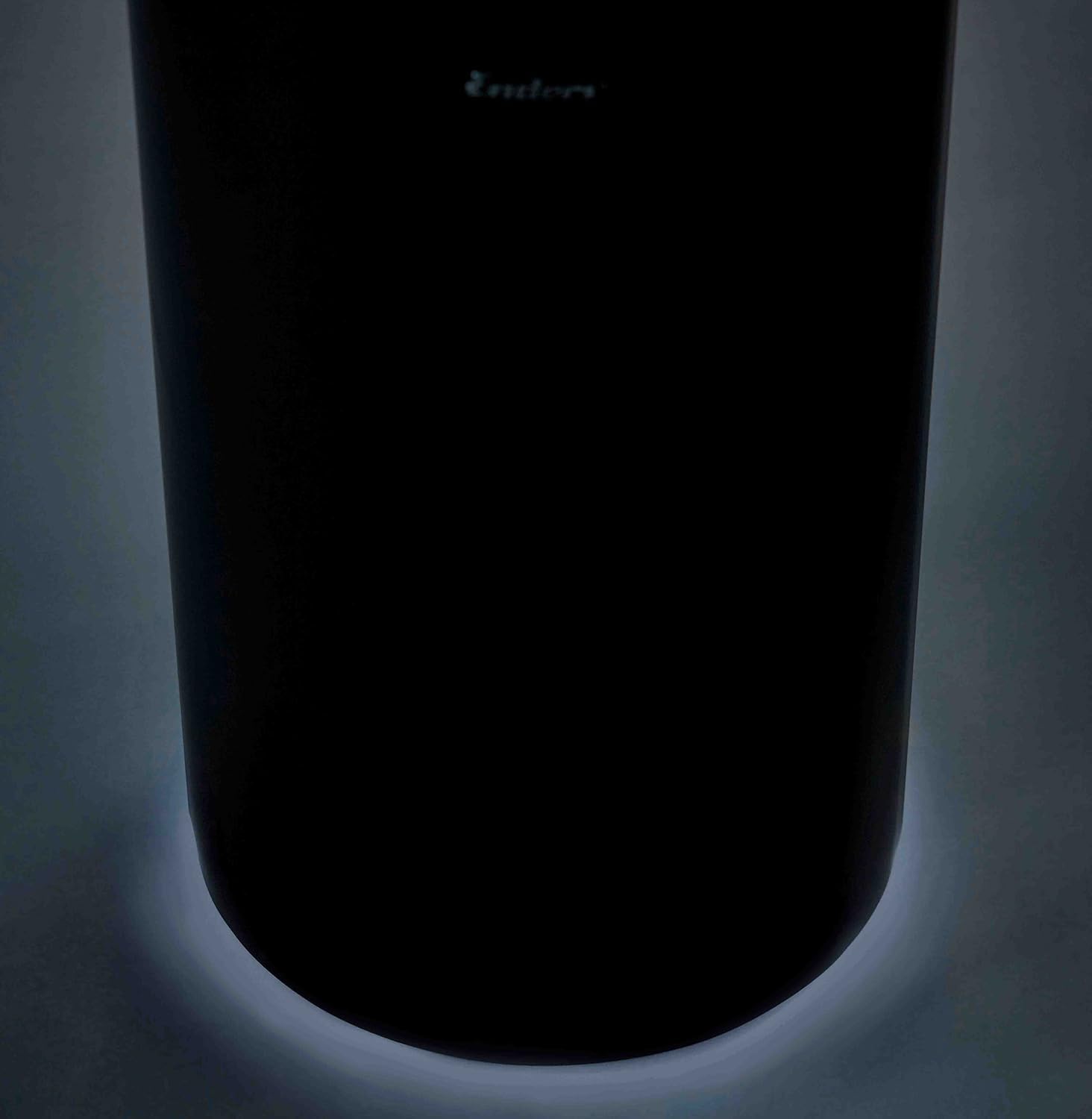 Enders Terrassenfeuer NOVA LED L BLACK, Gas Terrassenfeuer mit Ambientebeleuchtungen, ECO GREEN Brenner-Technologie und exzellentem Design, H102cm Ø 62cm, Schwarz #5601