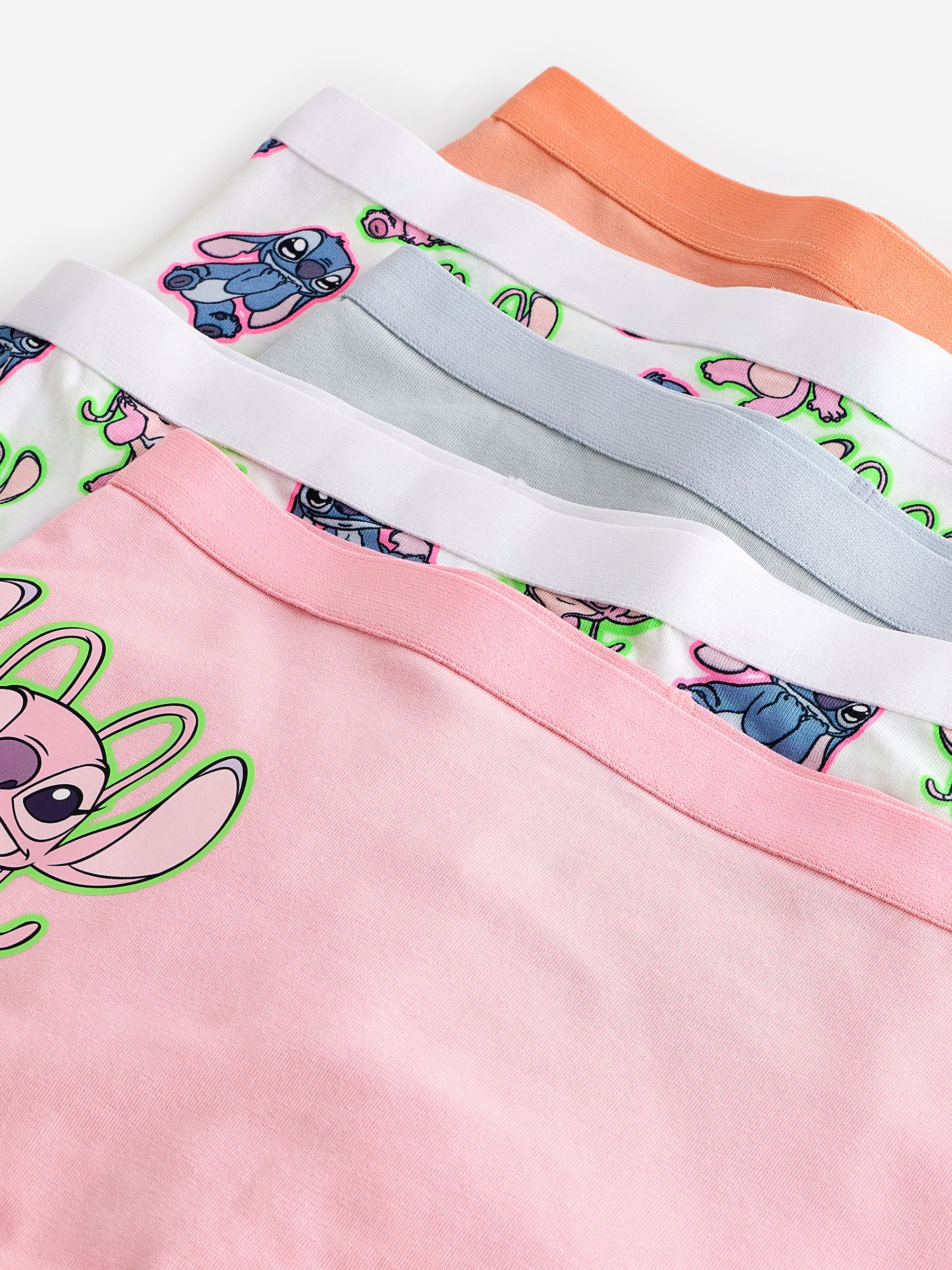 Roze/blauw - Lilo And Stitch onderbroeken, set van 5 (2-16jaar)
