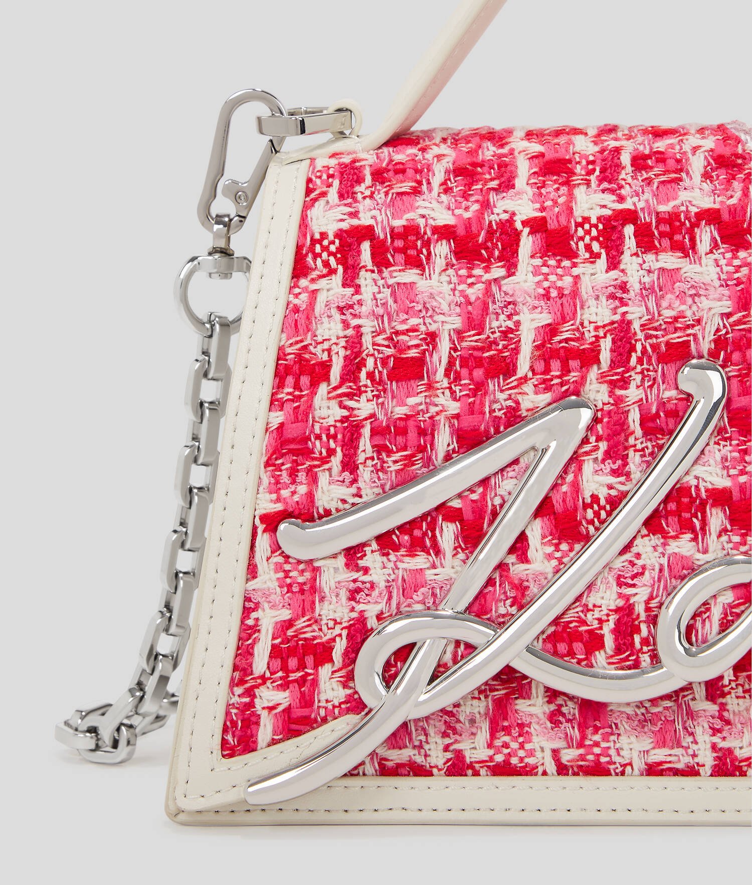 PETIT SAC BANDOULIÈRE K/SIGNATURE EN BOUCLÉ